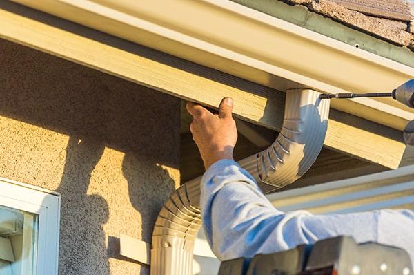 gutter installation the cost of gutter installation for a standard-sized home varies depending on the materials and labor required